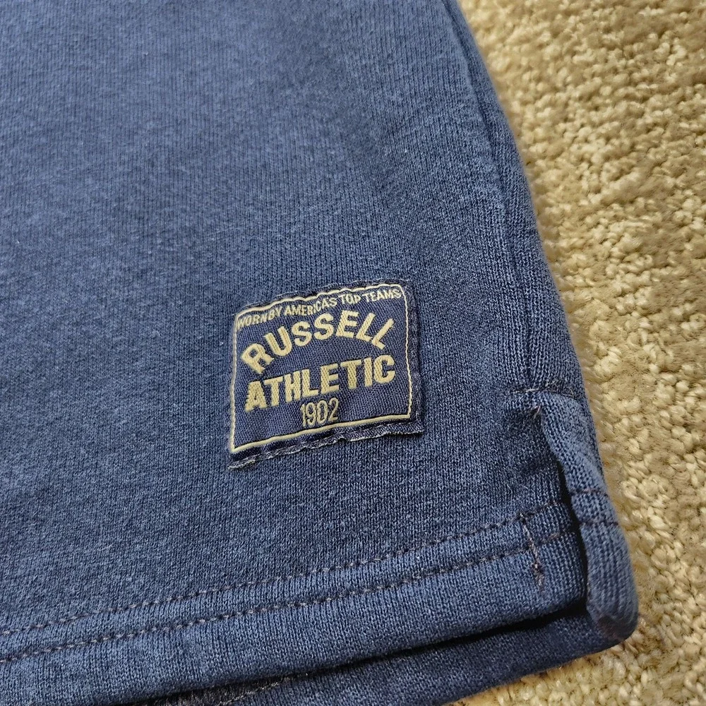 Vintage Russell Athletic Sweatshirt Men XL Henely Fleece Pullover USA‎ Made 90s